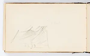 Graphite Prints: Sketchbook Page, Kenyon Cox, American