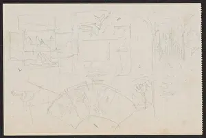 Zakup Proweniencja Prints: ﻿Sketches and notes. Ruszczyc, Ferdynand (1870-1936), draughtsman, cartoonist