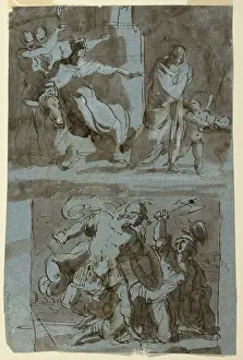 Amazon Prints: Sketches for Paintings, Pen and ink