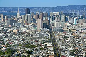 Vista Prints: skyline of San Francisco, USA