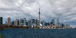 Body Of Water Prints: Skyline of Toronto in Canada