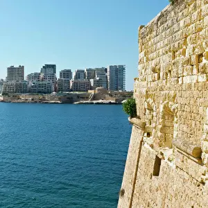 Marine Prints: Sliema from the Fort of Valletta