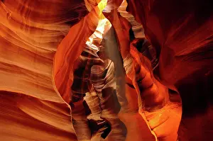 Arizona Prints: Slot Canyon, Upper Antelope Canyon, Page, Arizona, USA