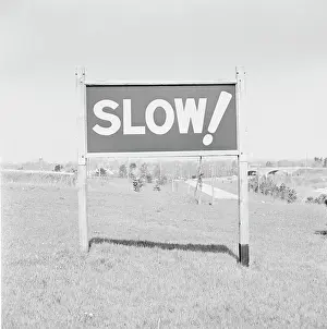 Slow Prints: Slow warning sign
