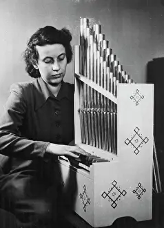 Instrument Prints: The Smallest Organ: Claimed to be the world's smallest organ