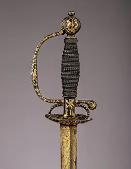 Best Prints: Smallsword ca. 1760 French By the early seventeenth century