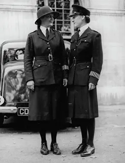 Smarter Uniforms For London's Women Police The old and the new
