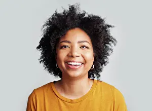 Gen Z Prints: Smile, woman and portrait in studio