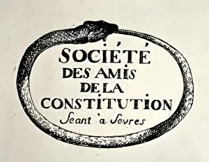 Jacques Prints: Societe des amis de la constitution