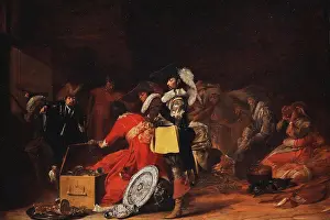 Plume Prints: Soldiers with Plunder. Willem Cornelisz Duyster (1599-1635)