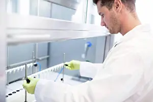 Technician Prints: Solid phase extraction equipment