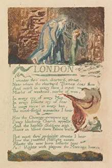 Cane Prints: Songs Innocence Experience Plate 39 London Bentley 46