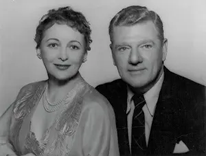 Actress Prints: Sophia Stewart and Ellis Irving. November 25, 1954