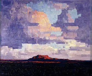 Rock Formation Prints: South West African Landscape. Jacob Hendrik Pierneef (1886-1957)