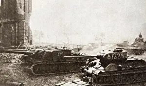 Soviet Prints: Soviet troops storm the Reichstag! Berlin, April 1945