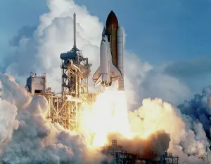Beginnings Prints: Space Shuttle Atlantis