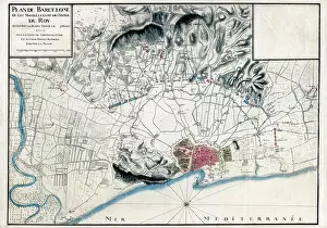 Spaniard Prints: Spain (1713). War of the Spanish Succession