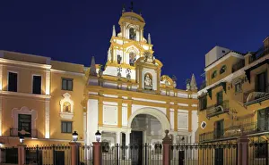 Andalucia Prints: Spain, Andalusia, Seville, Basilica de la Macarena