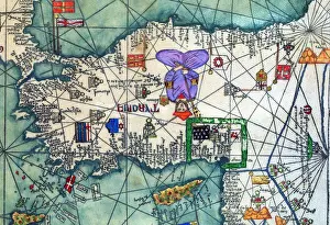 Maps Prints: Spain/Catalonia: Egypt, Turkey