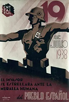 Spaniard Prints: Spanish Civil War. 19 de julio 1938