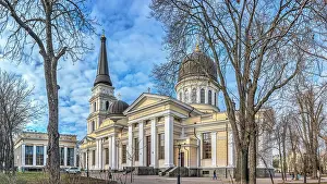 February Prints: Spaso-Preobrazhensky Cathedral in Odessa, Ukraine
