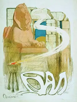 1902 Prints: Sphinx by Grigori Petrovich Svetlitsky