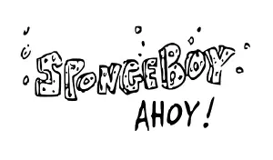 Historically Prints: SpongeBob SquarePants Logo 1996, Historic Logo from 1996