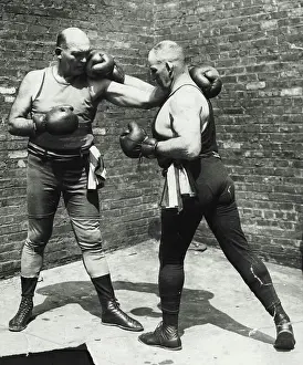 Boxer Prints: Sport Boxing Action to 1949. March 17, 1948. (Photo by International NewsReel)
