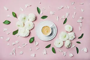 Back Ground Prints: Spring morning concept