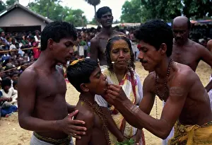 Children Prints: Sri Lanka, Religion, Hinduism, Punnaccolai Festival
