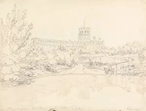 St. Alban's Abbey, Henry Edridge