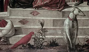 Pigeon Prints: Detail Of St. George Baptizing King Aio & Queen Silene In Libya