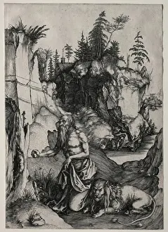 Durer Prints: St. Jerome in Penitence, c. 1497