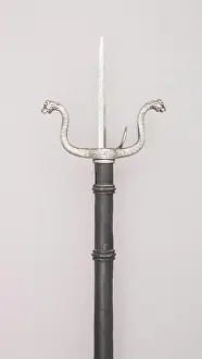 Iron Prints: Staff Weapon ca. 1600 Italian. Staff Weapon
