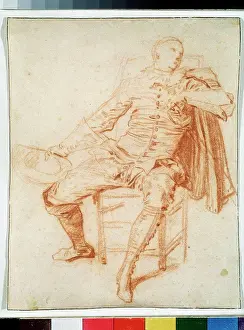 Contemplating Prints: Stage costume project by Jean Antoine Watteau