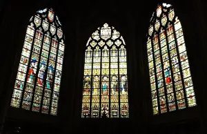Stained Prints: Stained Glass Windows 2013. Inside St