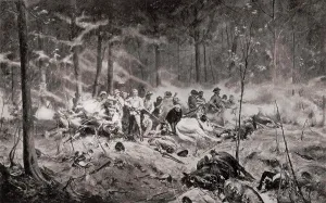 Soldiers Prints: The last stand of Major Allan Wilson on the Shangani River