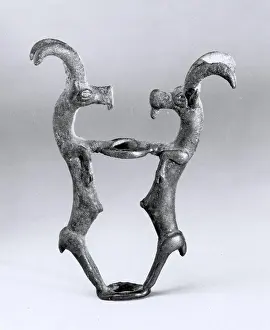 Iron Prints: Top for standard ca. 8th century B