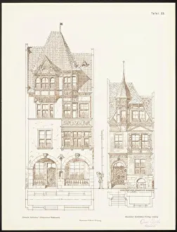Druck Prints: Stanschus Michael, German architecture redesigned in the sense of the old