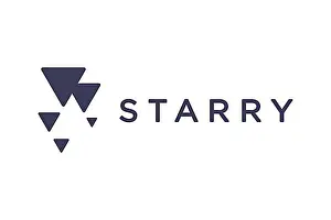 Networks Prints: Starry Internet, Logo, White background