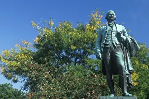 Patriot Prints: Statue of Alexander Hamilton in Paterson, New Jersey