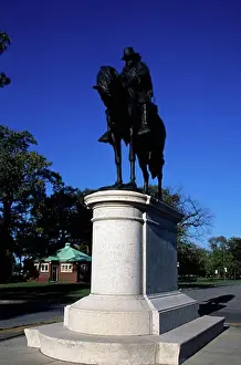 Williams Prints: Statue of Alpheus Starkey Williams, Belle Isle Park, Detroit, Michigan, USA