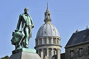 Museums Prints: Statue of Auguste Mariette, archaeologist