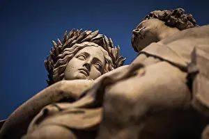 Angel Prints: Statue of a female angel