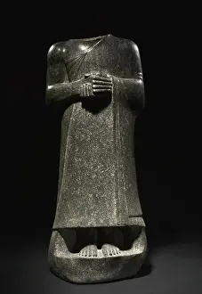 Iraq Prints: Statue of Gudea, c. 2143-2142 BC