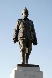 Skulptur Prints: Statue of netaji subhashchandra bose at Dalhousie Himachal Pradesh India Copyright: xManojxNavalkar/DinodiaxPhotox