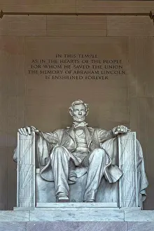 Politic Prints: Statue of President Abraham Lincoln