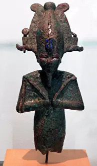 Marriage Prints: Statuette of the god ancient Egyptian God Osiris