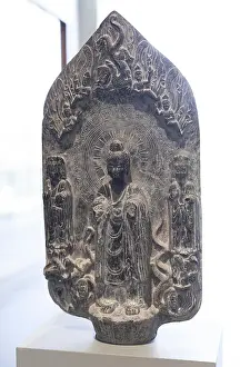 Dedicated Prints: Stele of Maitreya Buddha, 563, 25 1/4 x 11 x 5 11/16