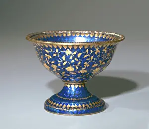 Foot Prints: Stem Cup, 1600s-1700s.. India, Jaipur